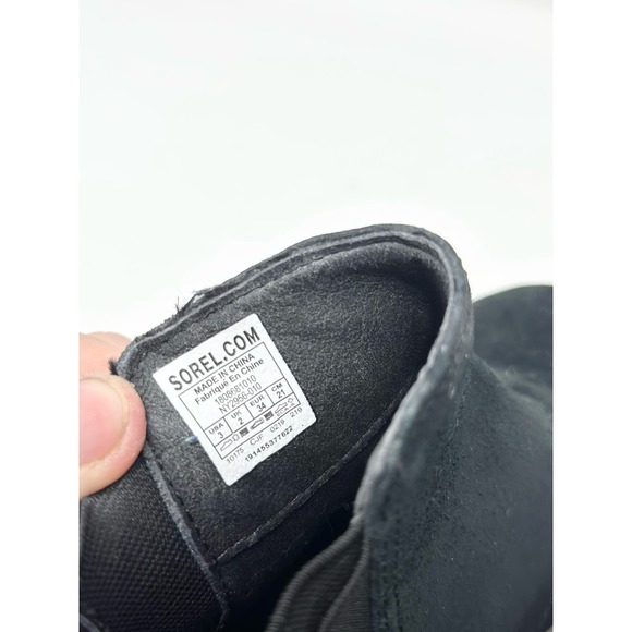 Sorel Girls Emelie Chelsea Boots Big Kid size 3 - Picture 7 of 7